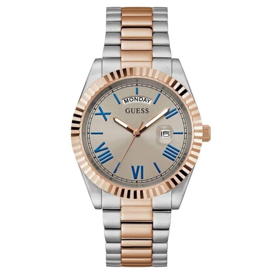 Guess GUGW0265G13 Quartz Çelik Rose/Gri 42 mm Erkek Kol Saati