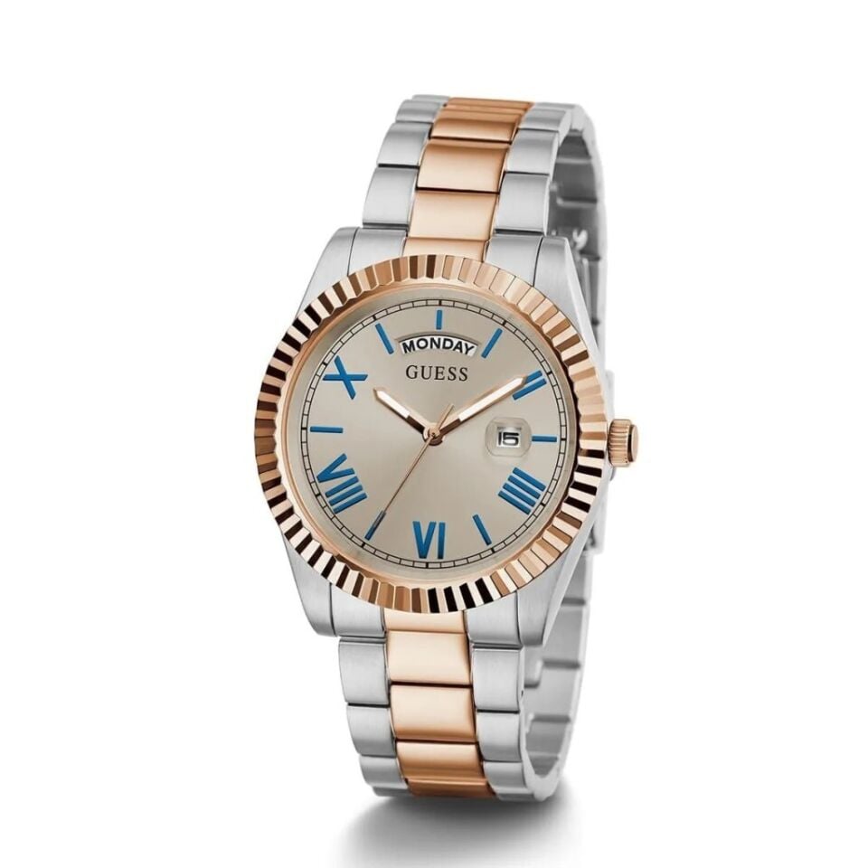 Guess GUGW0265G13 Quartz Çelik Rose/Gri 42 mm Erkek Kol Saati
