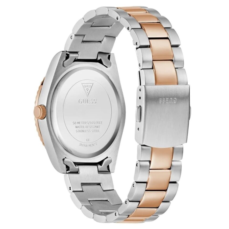 Guess GUGW0265G13 Quartz Çelik Rose/Gri 42 mm Erkek Kol Saati