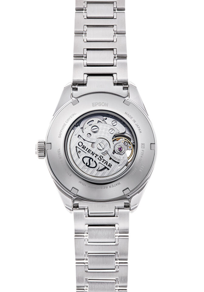 Orient Star RE-BY0004A00B Otomatik Çelik Gri Open Heart Mavi Kadran Safir Kristal 40 mm Erkek Kol Saati