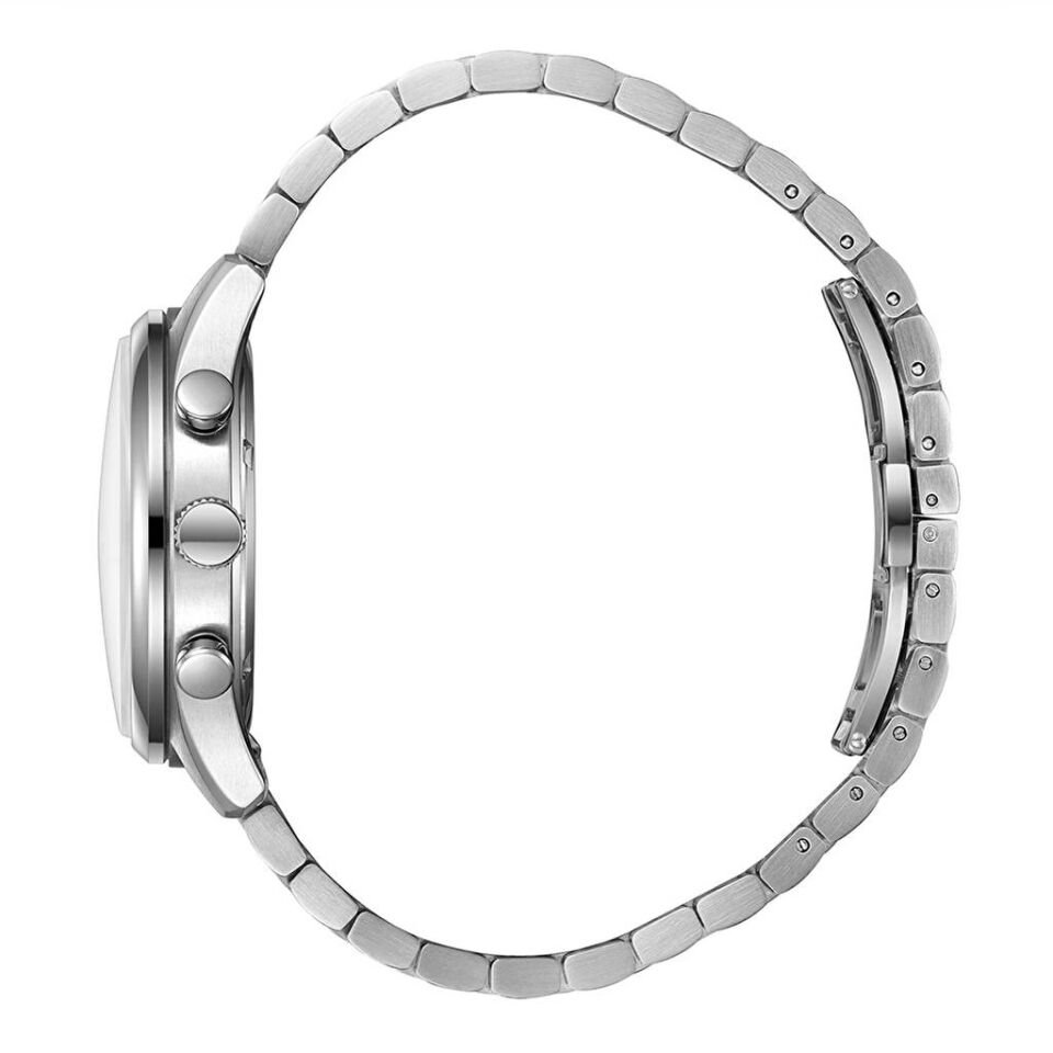 Slazenger SL.09.2487.2.04 Quartz Çelik Gri Lacivert Kadran 41 mm Erkek Kol Saati