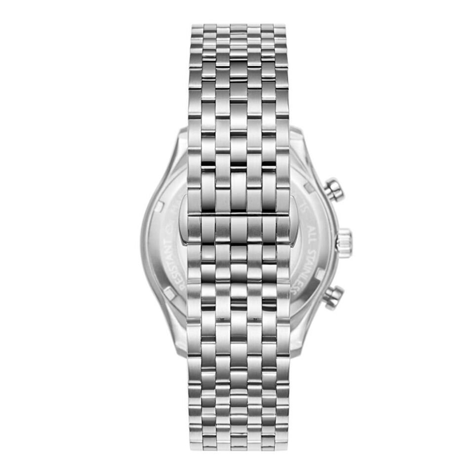 Slazenger SL.09.2487.2.04 Quartz Çelik Gri Lacivert Kadran 41 mm Erkek Kol Saati