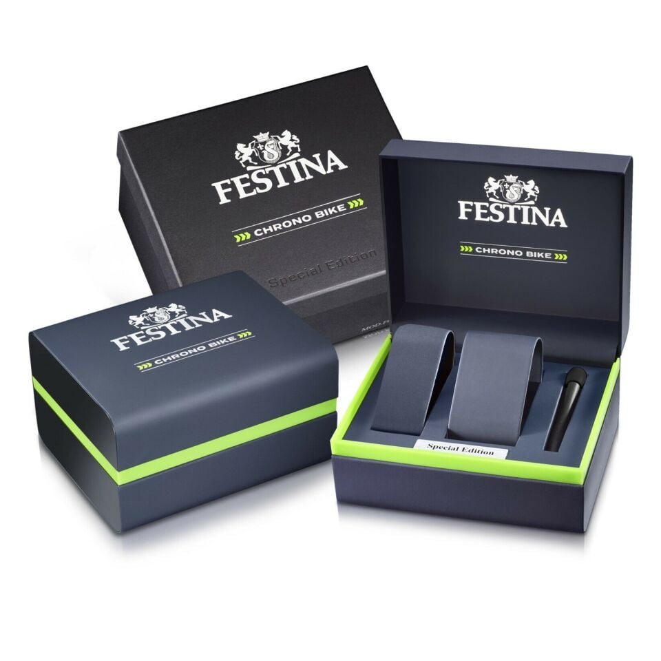 Festina F20711/1 Special Edition Quartz Çelik Mavi 10 ATM Safir Cam 45 mm Erkek Kol Saati