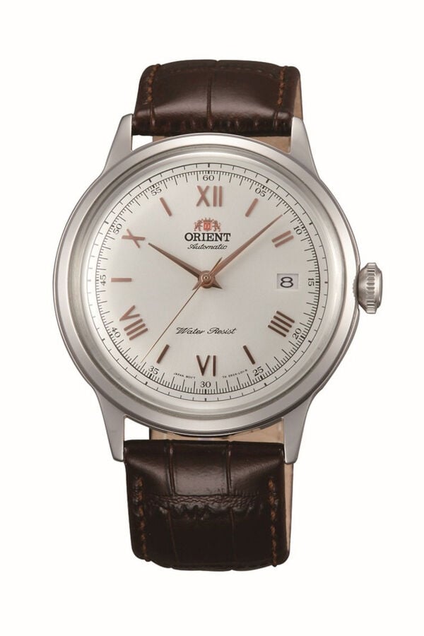 Orient TAC00008W0 Kurmalı Otomatik Deri Kahverengi Beyaz Kadran 41 mm Erkek Kol Saati