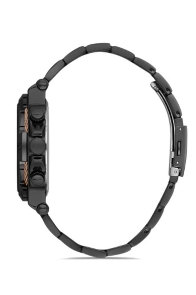 Ferro FM31168A-R Quartz Çelik Siyah 47 mm Erkek Kol Saati