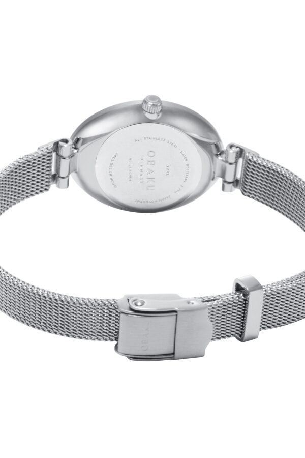 Obaku Denmark V312LXCWMC Quartz Hasır Kordon Gri 24 mm Kadın Kol Saati
