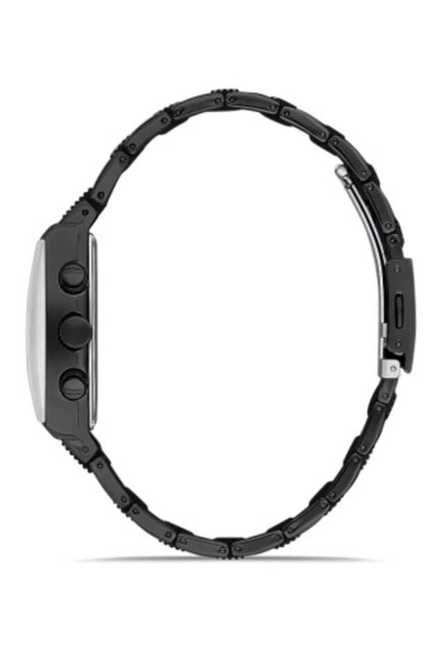 Ferro FM31266A-G Quartz Çelik Siyah 40 mm Erkek Kol Saati