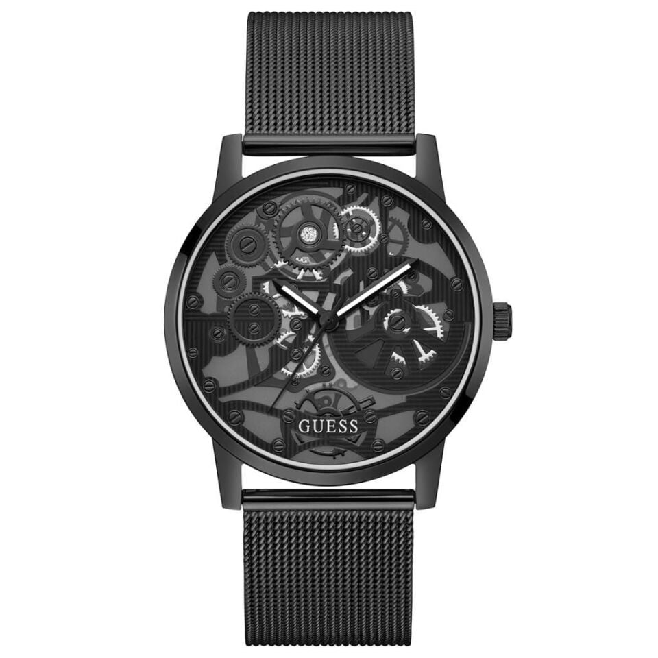 Guess GUGW0538G3 Quartz Hasır Siyah 42 mm Erkek Kol Saati