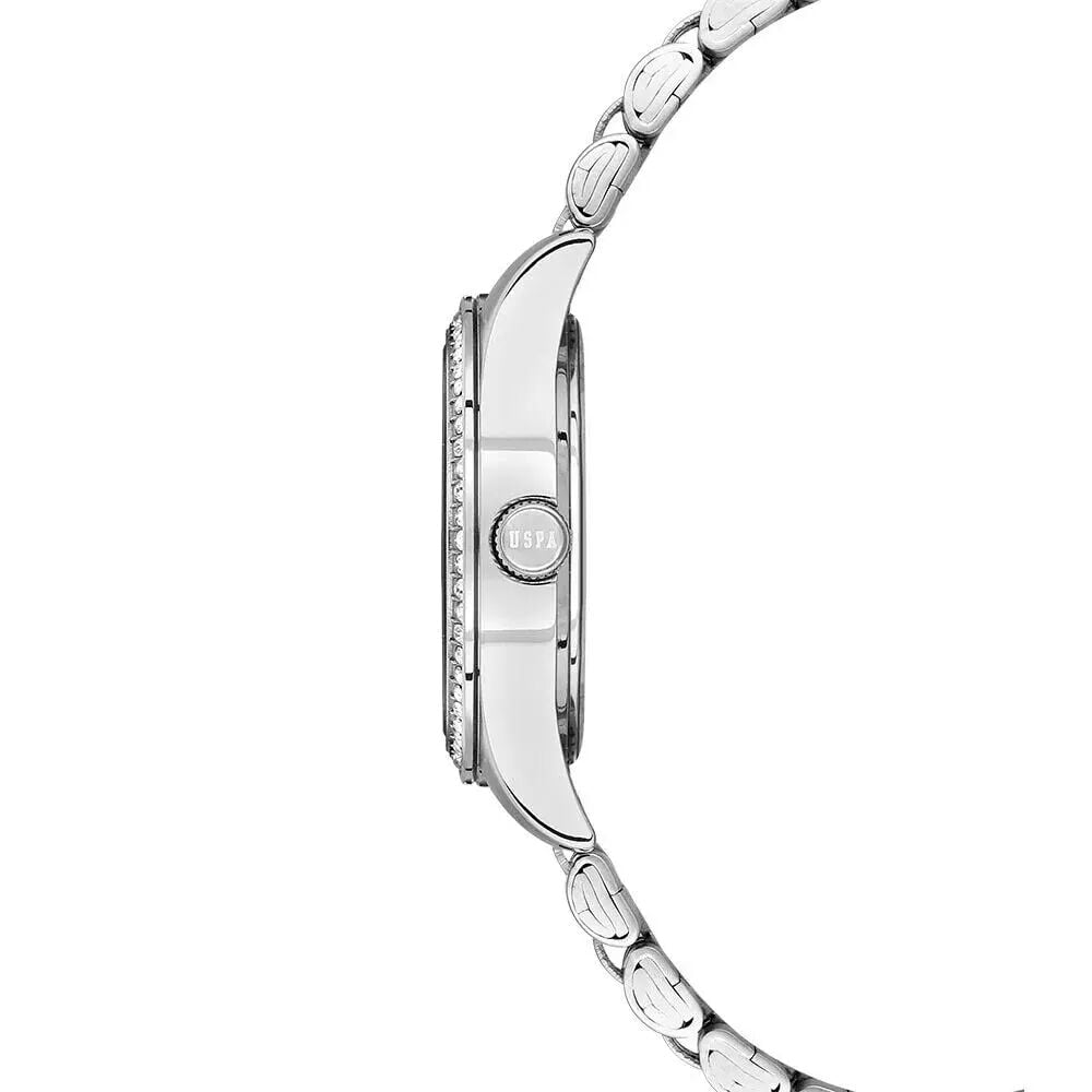 U.s. Polo Assn. USPA2085-04 Quartz Çelik Gri Yeşil Kadran 30 mm Kadın Kol Saati