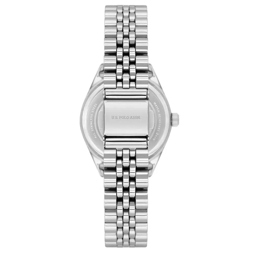 U.s. Polo Assn. USPA2085-04 Quartz Çelik Gri Yeşil Kadran 30 mm Kadın Kol Saati