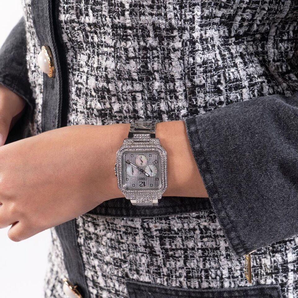Guess GUGW0472L1 Quartz Çelik Gri 35 mm Kadın Kol Saati