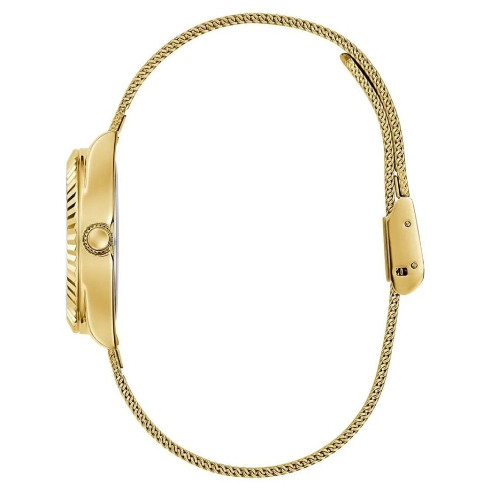 Guess GUGW0842L2 Quartz Çelik Hasır Altın Rengi 30 mm Pırlantalı Kadın Kol Saati