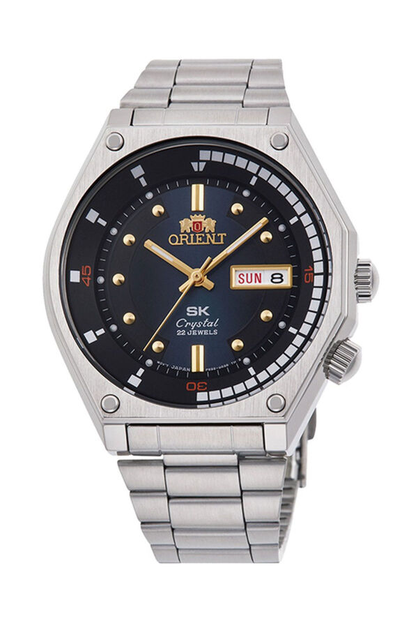 Orient RA-AA0B03L39B Otomatik Çelik Gri Lacivert Kadran 42 mm Erkek Kol Saati