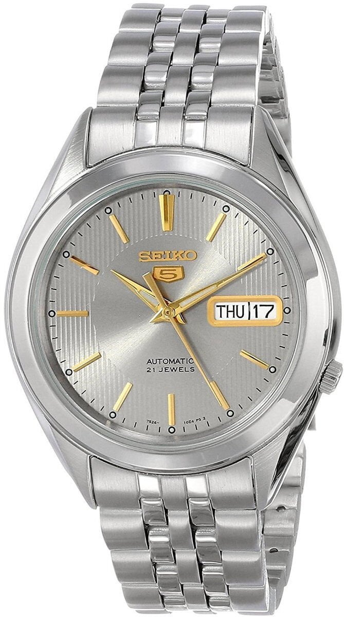 Seiko 5 SNKL19K1 Otomatik Çelik Gri 39 mm Erkek Kol Saati