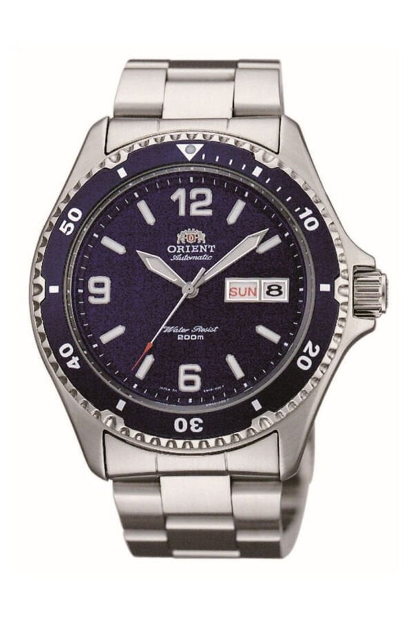 Orient Mako 2 TAA02002D9 Kurmalı Otomatik Çelik Gri Lacivert Kadran 42 mm Erkek Kol Saati