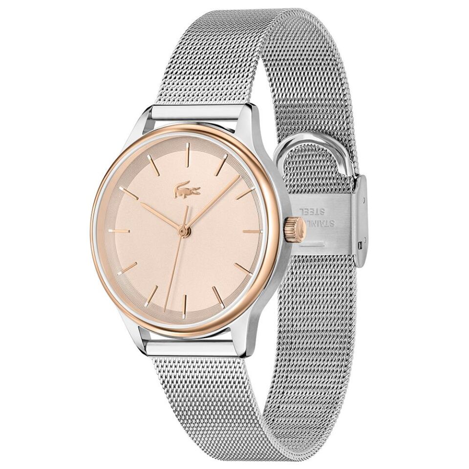 Lacoste 2001257 34 mm Metalik Gri Kadın Kol Saati