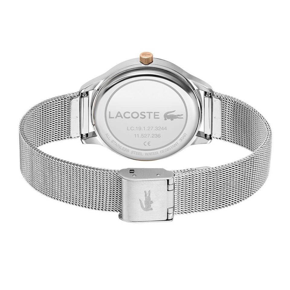 Lacoste 2001257 34 mm Metalik Gri Kadın Kol Saati
