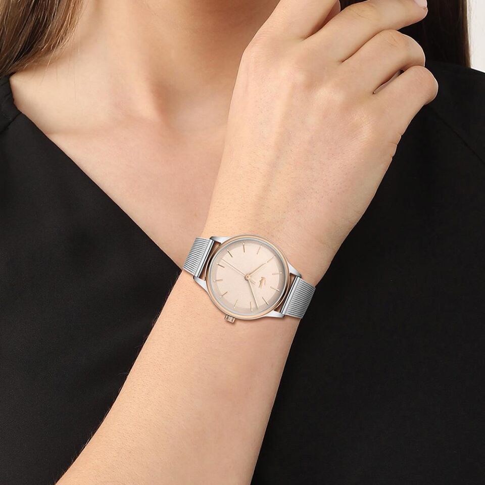 Lacoste 2001257 34 mm Metalik Gri Kadın Kol Saati