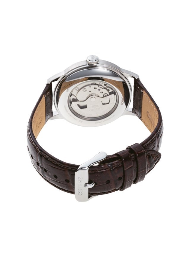 Orient  RA-AK0705R30B Otomatik Deri Kahverengi Kırmızı Kadran 41 mm Erkek Kol Saati