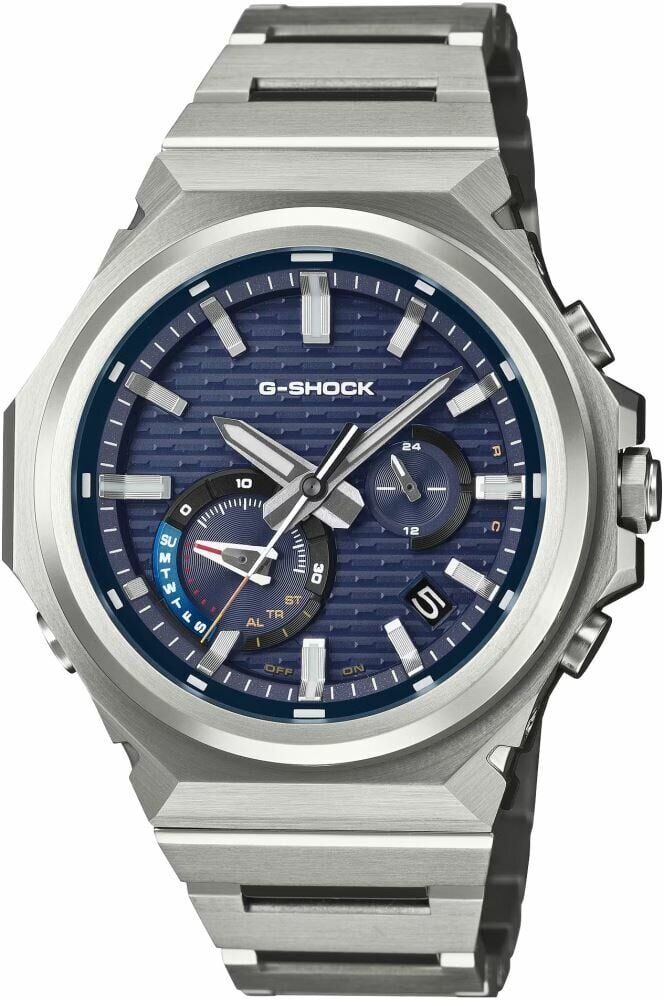 Casio GST-B1000D-2ADR Solar Çelik Gri Lacivert Kadran 20 ATM 44 mm Erkek Kol Saati