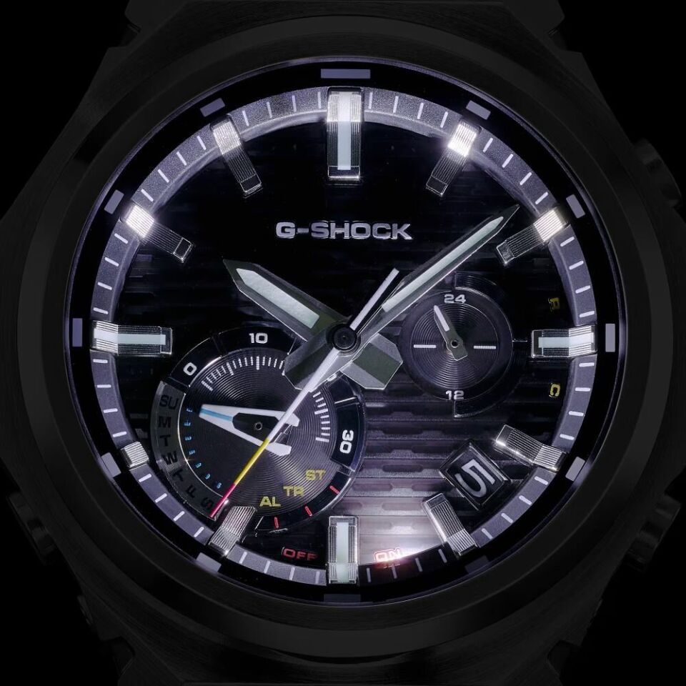 Casio GST-B1000D-2ADR Solar Çelik Gri Lacivert Kadran 20 ATM 44 mm Erkek Kol Saati
