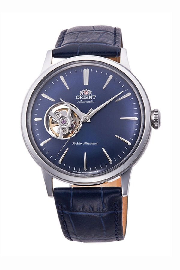 Orient Bambino RA-AG0005L30B Kurmalı Otomatik Deri Lacivert 41 mm Erkek Kol Saati