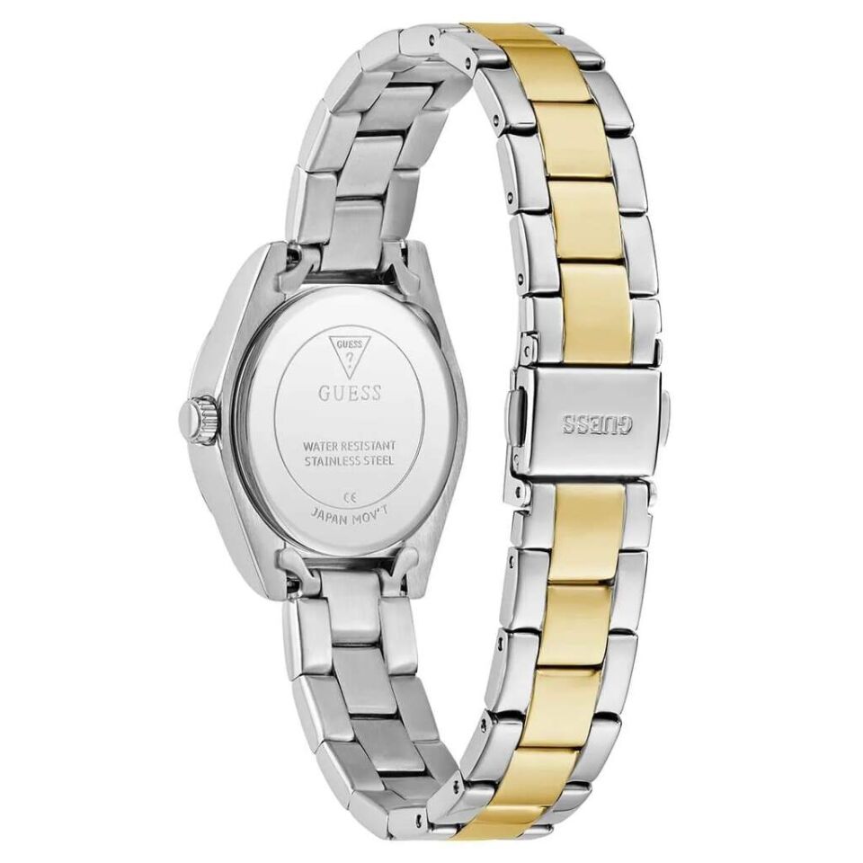 Guess GUGW0841L2 Quartz Çelik Gri Altın Rengi 30 mm Kadın Kol Saati