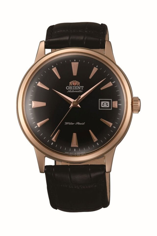 Orient FAC00001B0 Kurmalı Otomatik Deri Siyah Kristal Mineral Cam 41 mm Erkek Kol Saati