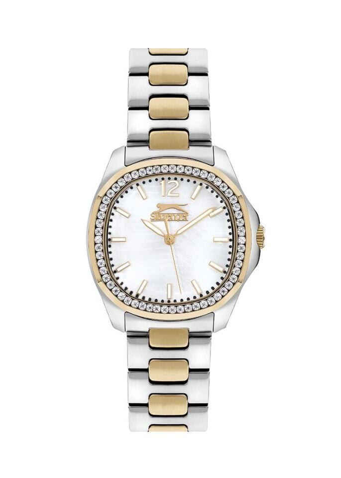 Slazenger SL.09.2238.3.03 Quartz Çelik Altın/Gri 36 mm Kadın Kol Saati