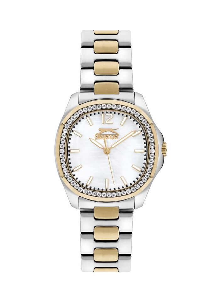 Slazenger SL.09.2238.3.03 Quartz Çelik Altın/Gri 36 mm Kadın Kol Saati