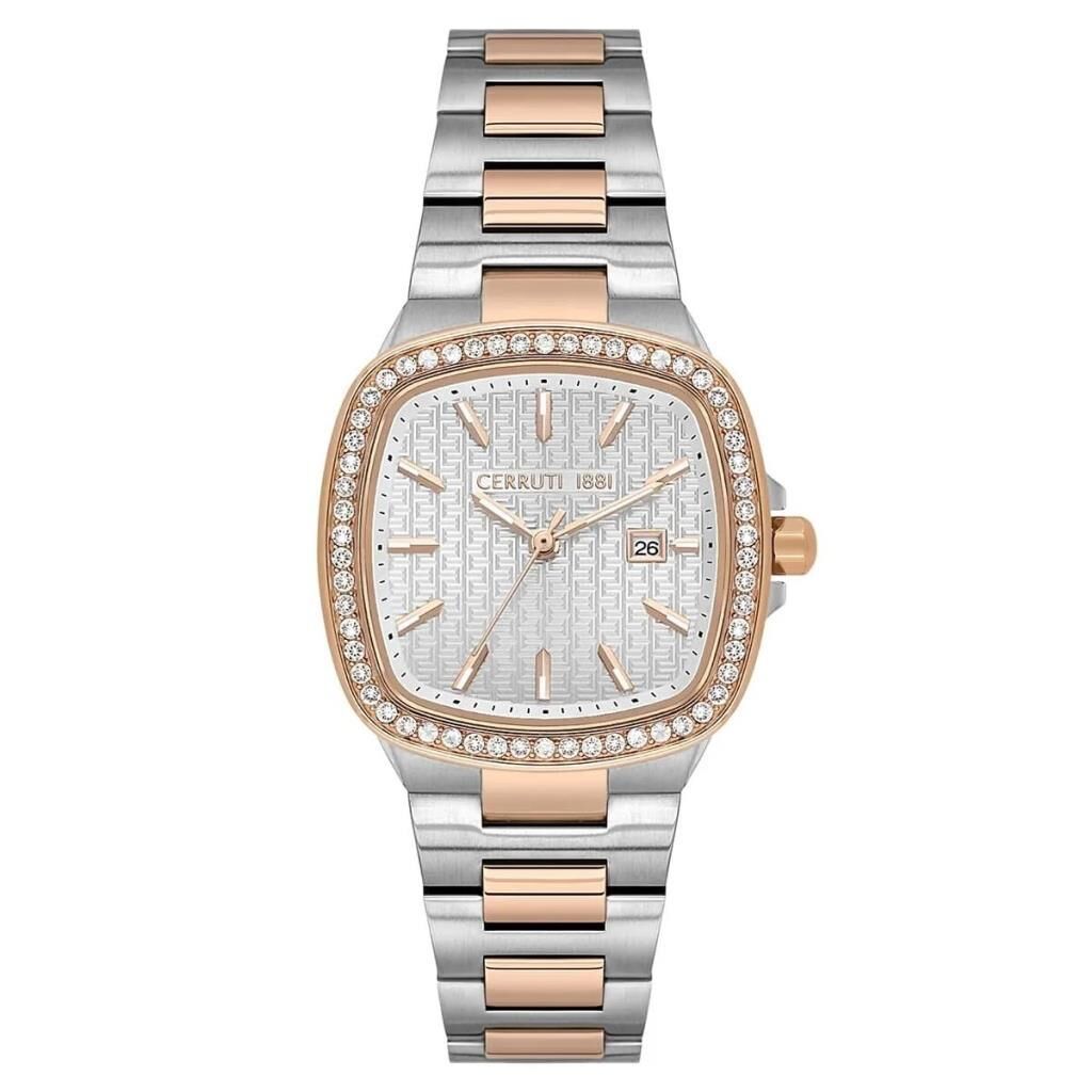 Cerruti 1881 CIWLH0020303 Quartz Çelik Rose/Gri Kadın Kol Saati