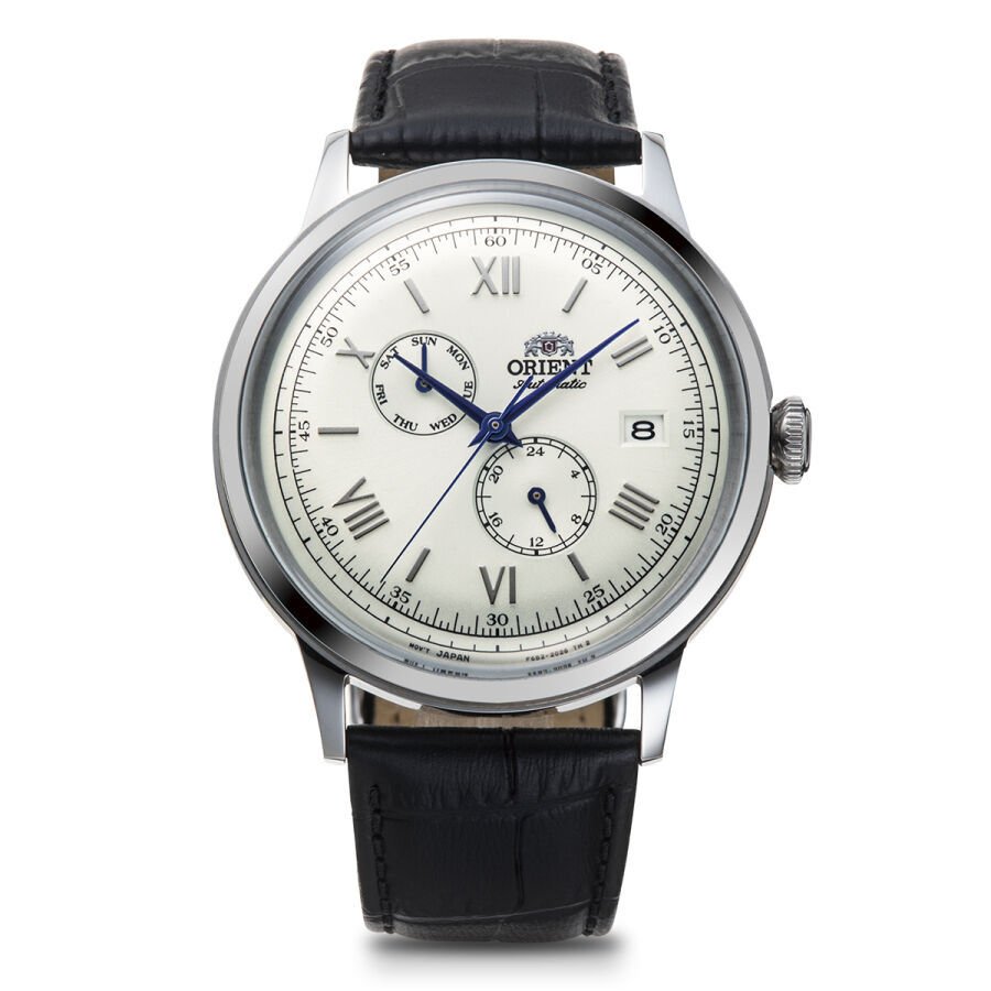 Orient Classic RA-AK0701S30B Kurmalı Otomatik Deri Siyah Beyaz Kadran 41 mm Erkek Kol Saati