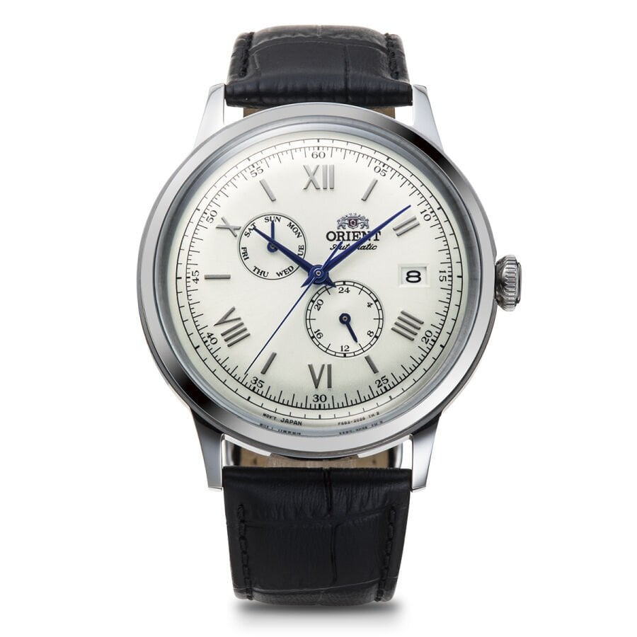 Orient Classic RA-AK0701S30B Kurmalı Otomatik Deri Siyah Beyaz Kadran 41 mm Erkek Kol Saati