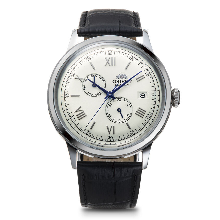Orient Classic RA-AK0701S30B Kurmalı Otomatik Deri Siyah Beyaz Kadran 41 mm Erkek Kol Saati