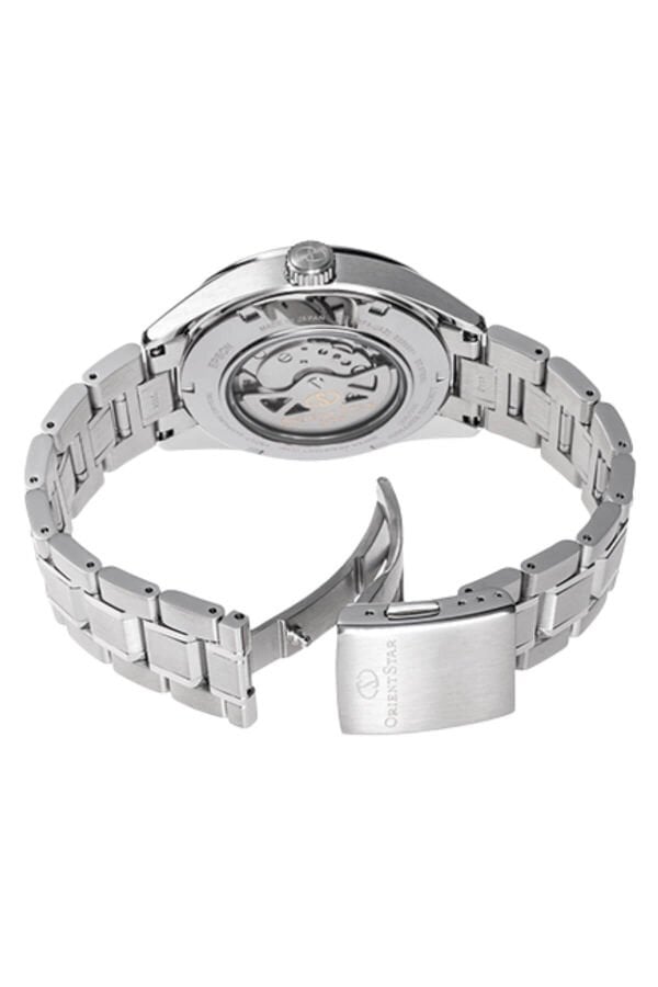 Orient Star RE-AV0127L00B Limited Edition Otomatik Çelik Gri Mavi Kadran Safir Cam 10 ATM 41 mm Erkek Kol Saati