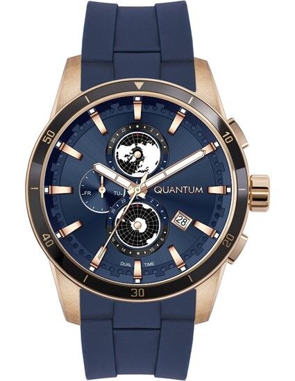 Quantum ADG991.499 47 mm Lacivert Erkek Saat