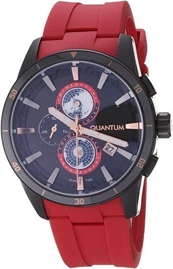 Quantum ADG991.668 47 mm Kırmızı Erkek Saat
