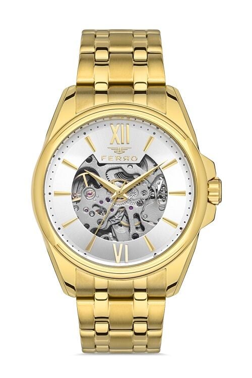Ferro F11323A-B 43 mm Altın Erkek Kol Saati