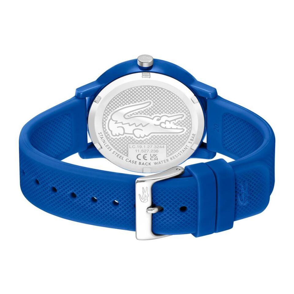Lacoste 2011279 Quartz Silikon Mavi 42 mm Erkek Kol Saati