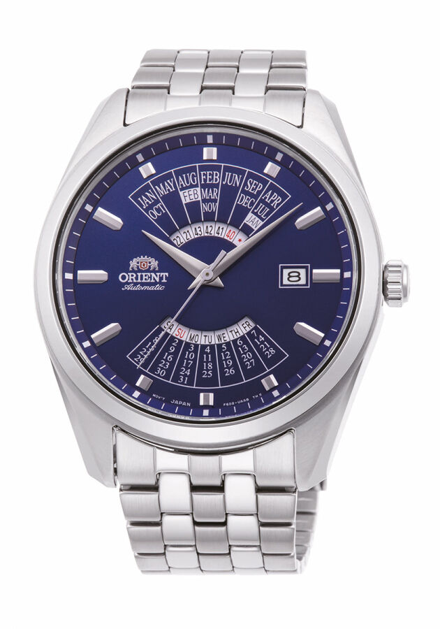 Orient RA-BA0003L30B Kurmalı Otomatik Çelik Gri Lacivert Kadran 44 mm Erkek Kol Saati