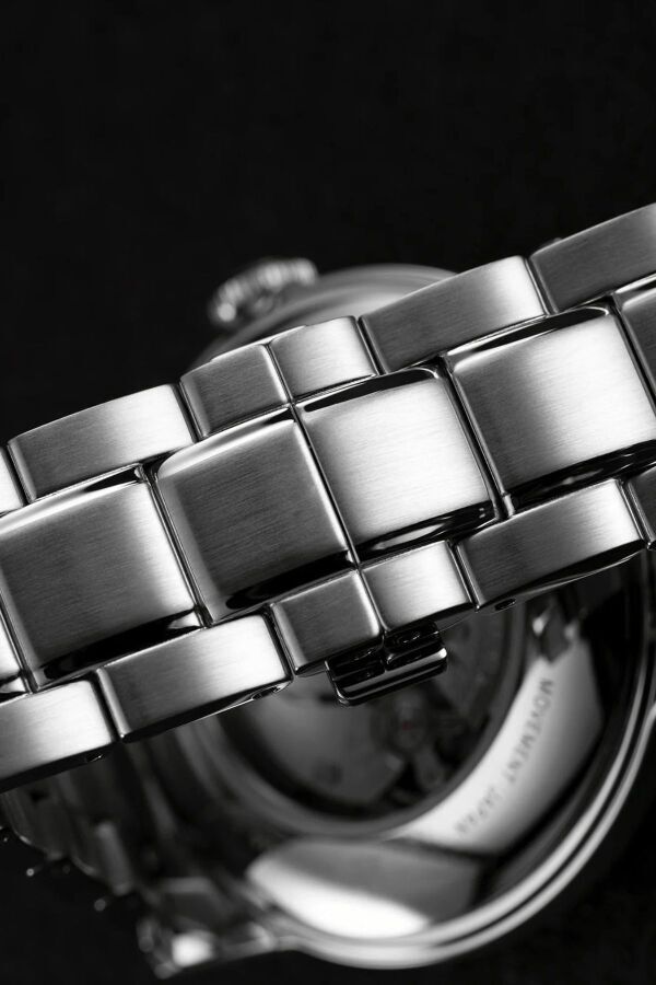 Orient Bambino RA-AG0026E30B Kurmalı Otomatik Çelik Gri Yeşil Kadran Open Heart 41 mm Erkek Kol Saati