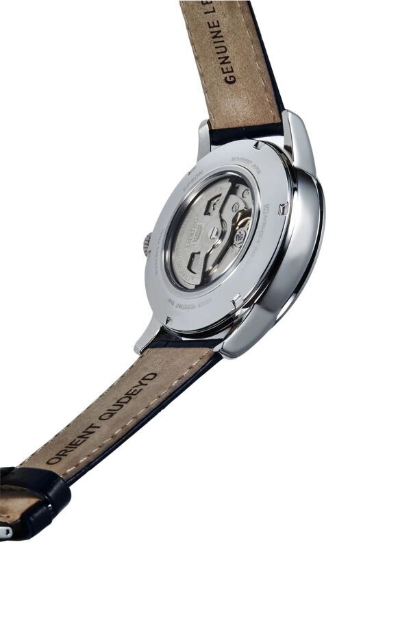 Orient RA-AK0011D30B Sun&Moon Kurmalı Otomatik Deri Lacivert Safir Cam 43 mm Erkek Kol Saati