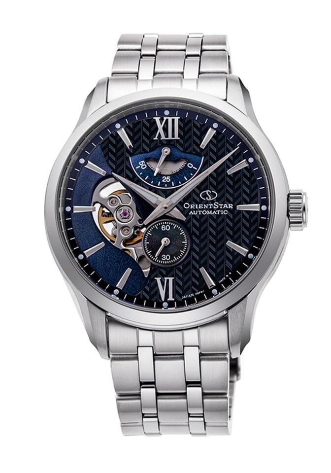 Orient Star RE-AV0B03B00B 41 mm KurOtomatik Erkek Kol Saati Kehribar Tesbih Hediyeli