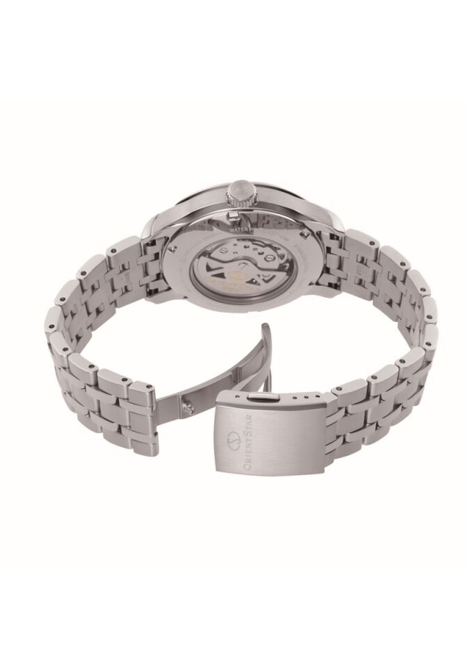 Orient Star RE-AV0B03B00B 41 mm KurOtomatik Erkek Kol Saati Kehribar Tesbih Hediyeli