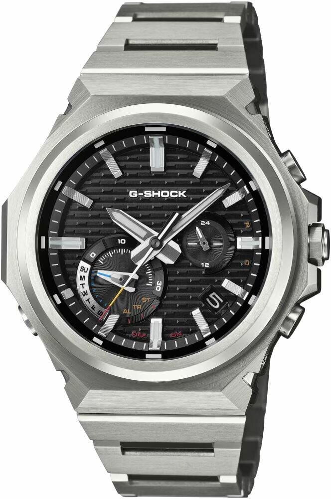 Casio GST-B1000D-1ADR Solar Çelik Gri Siyah Kadran 20 ATM 44 mm Erkek Kol Saati