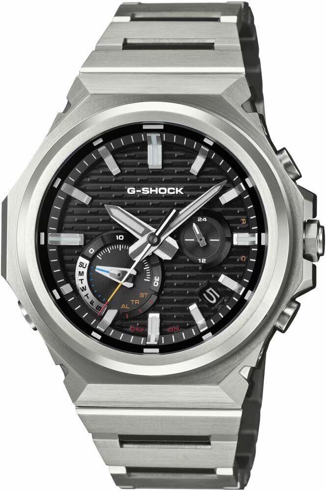 Casio GST-B1000D-1ADR Solar Çelik Gri Siyah Kadran 20 ATM 44 mm Erkek Kol Saati