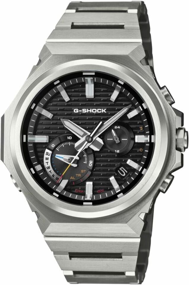 Casio GST-B1000D-1ADR Solar Çelik Gri Siyah Kadran 20 ATM 44 mm Erkek Kol Saati