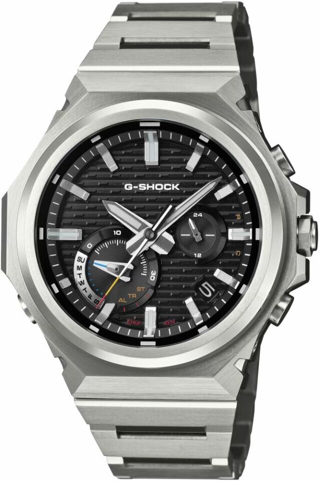 Casio GST-B1000D-1ADR Solar Çelik Gri Siyah Kadran 20 ATM 44 mm Erkek Kol Saati