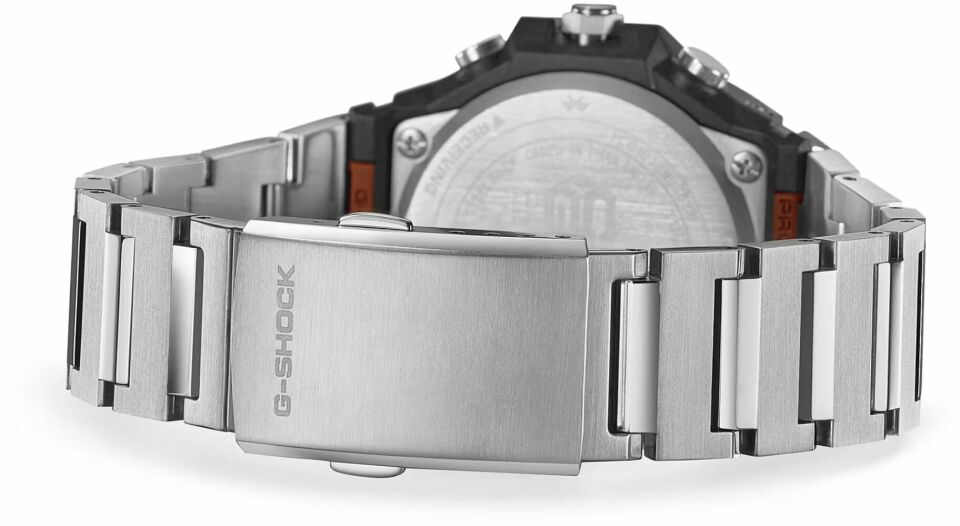 Casio GST-B1000D-1ADR Solar Çelik Gri Siyah Kadran 20 ATM 44 mm Erkek Kol Saati