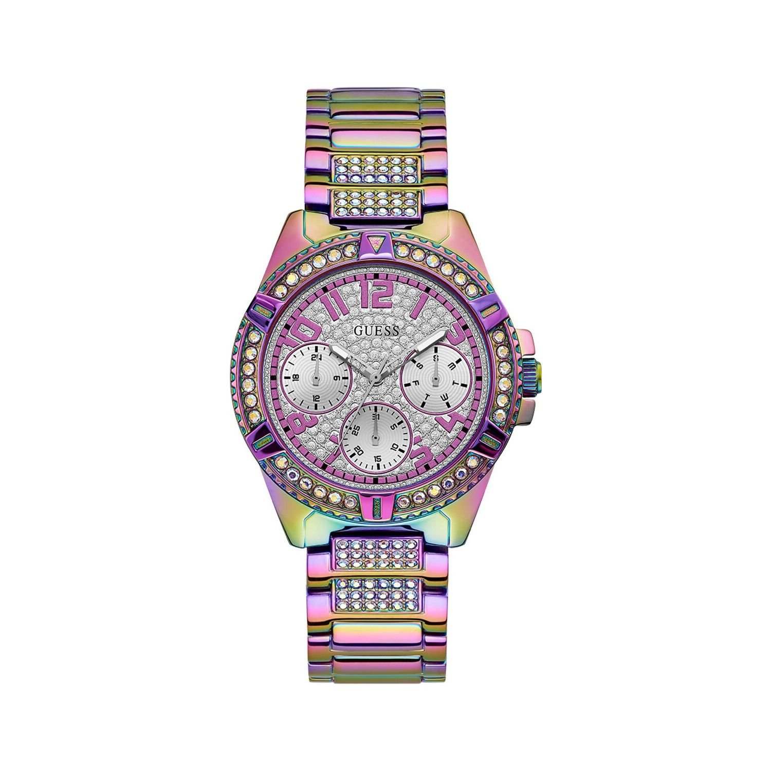 Guess GUGW0044L1 40 mm Mor Çelik Kadın Kol Saati